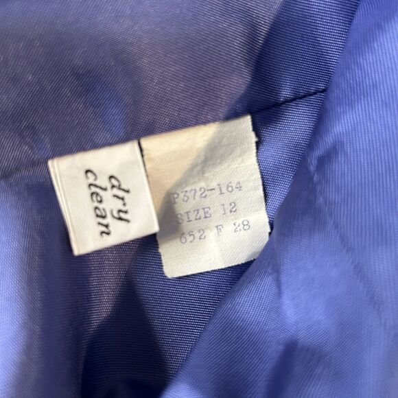 Pendleton 100% Virgin Wool Skirt Suit Set Womens Size 12 Petite USA Made Vintage - Picture 13 of 15